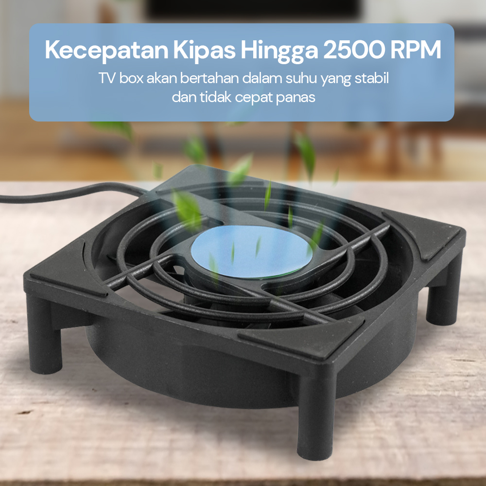 HONGXING Kipas Pendingin TV Box Cooler Radiator Mini Fan - FD8020S05L