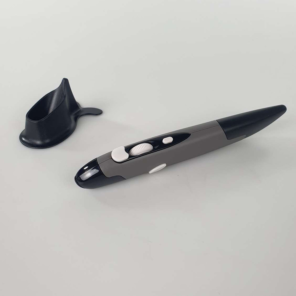 Vertical Pen Mouse Wireless 2.4GHz Ergonomic Grip 1600 DPI - PR-03