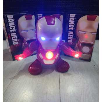 Jual MAINAN ROBOT PENARI DANCE HERO IRON MAN JOGET SUPER HERO