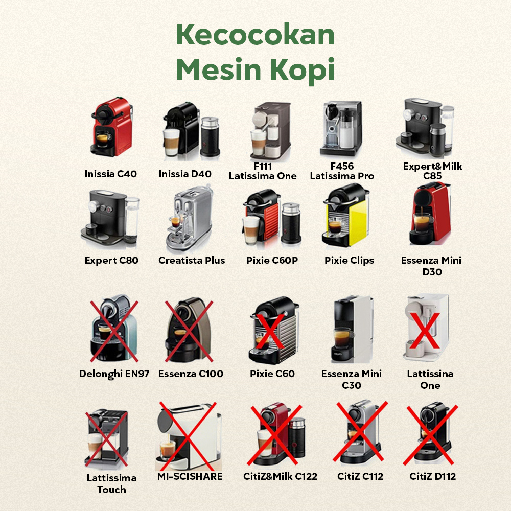 iCafilas Kapsul Kopi Reusable Stainless Steel 3 PCS for Nespresso - HFKK3