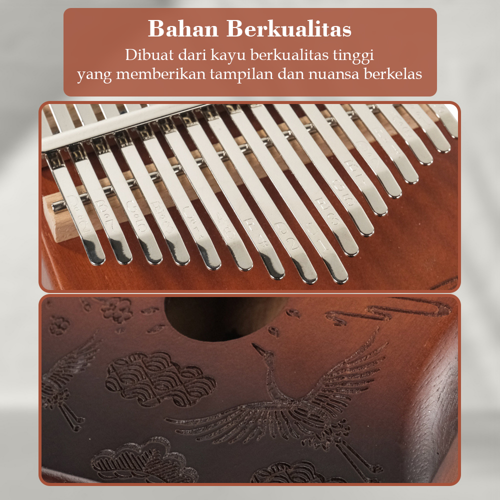 Cega Kalimba Thumb Piano Musical Toys 17 Note Sound - CK17