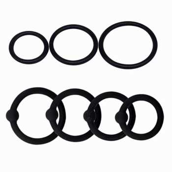 PAQIN Ring Penahan Ejakulasi Dini Silikon High Elasticity 7 PCS - PQ435