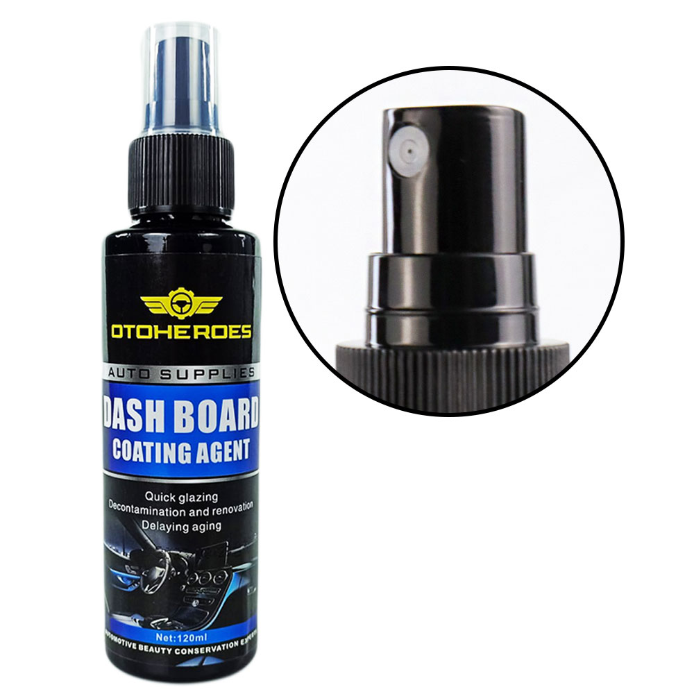 OTOHEROES Semir Dashboard Jok Ban Car Tire Wheel Waxing Cleaner 120ml - HK120