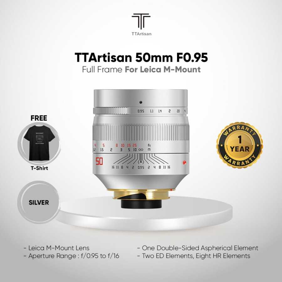 java full course for beginners (๐๐ง๐๐) |... Jual TTArtisan 50mm F0.95 Full Frame for Leica M Mount Lens