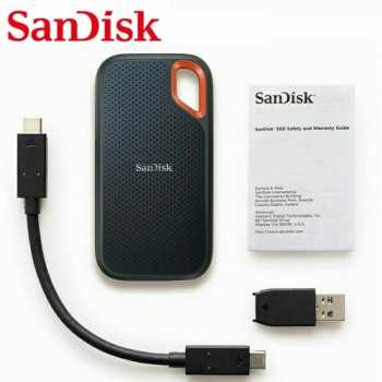 Jual SanDisk Extreme Portable SSD V2 500GB 1050MB/s USB