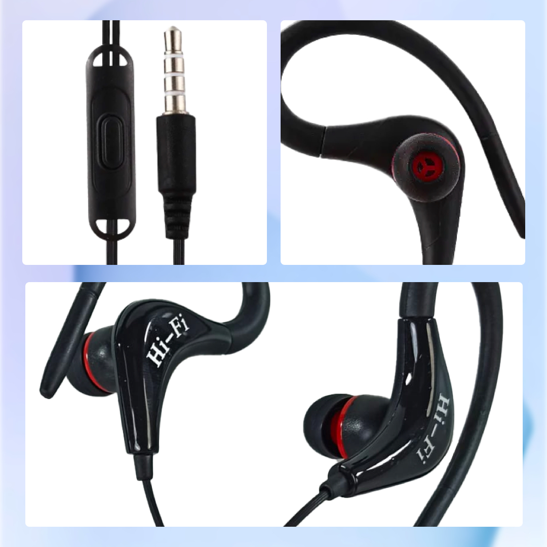 Earphone Sport Extra Bass Handsfree with Microphone - SF-878