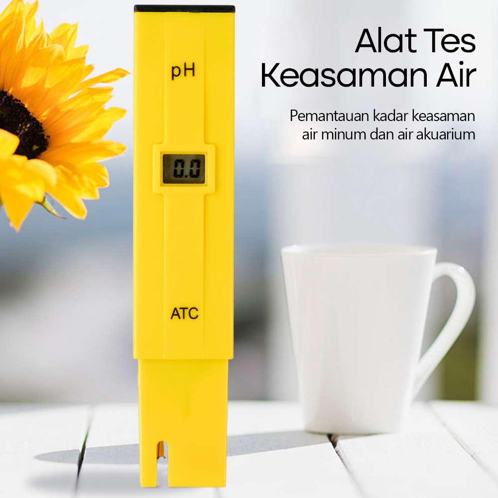 ATC Alat Ukur Uji PH Meter Tester Pen Air Minum Akuarium - PH-009