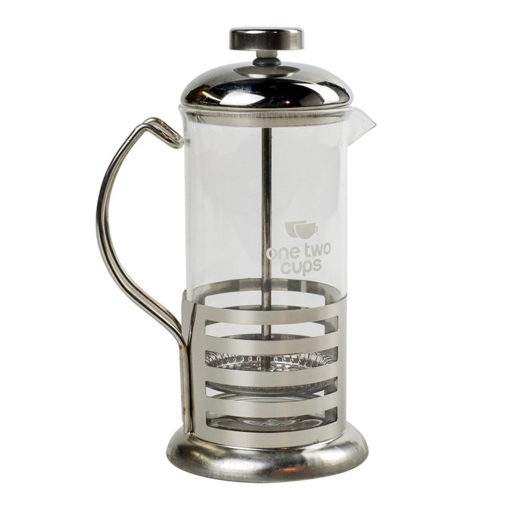One Two Cups Teko Kopi French Press Coffee Maker Pot 350ml - KG72I