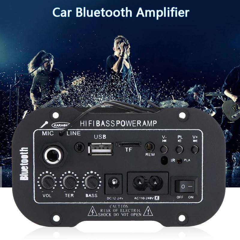 Alphun Amplifier Board Audio Bluetooth USB Radio TF DIY 25 W - GD-01