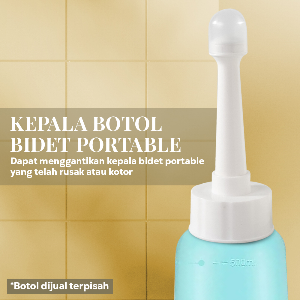 TOOKIE Kepala Semprotan Bidet Portable Toilet Sprayer Straight 14 Hole - TK-12