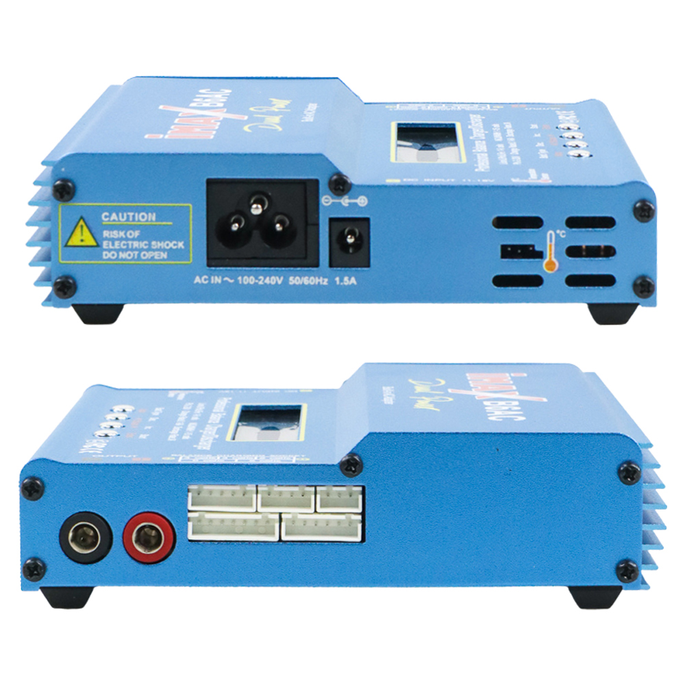 IMAX Charger Baterai LiPo Li-Ion NiMH dengan AC Adapter Integrated - B6AC