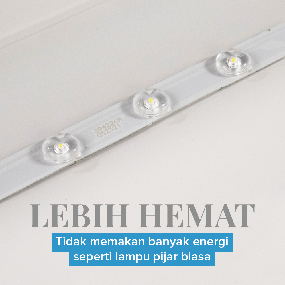 MARPOU Lampu Plafon LED Ceiling 48W 39.5x39.5cm Light Cool White - MA24