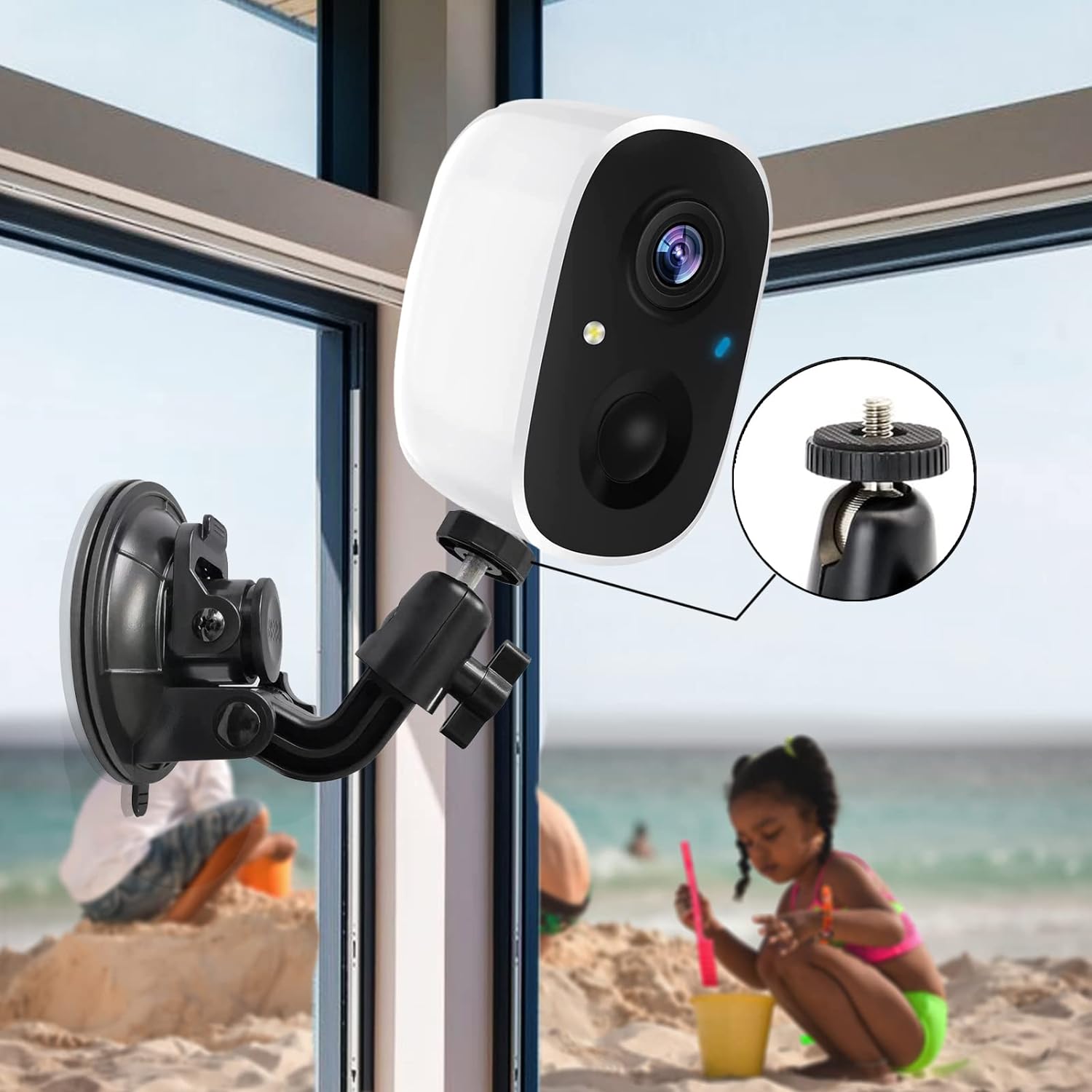 Car Window Suction Cup Tripod Holder - XH0509