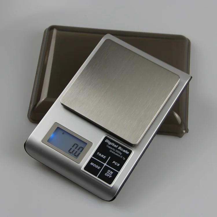 5KW Timbangan Emas Mini Digital Multifungsi 3kg 0.1g