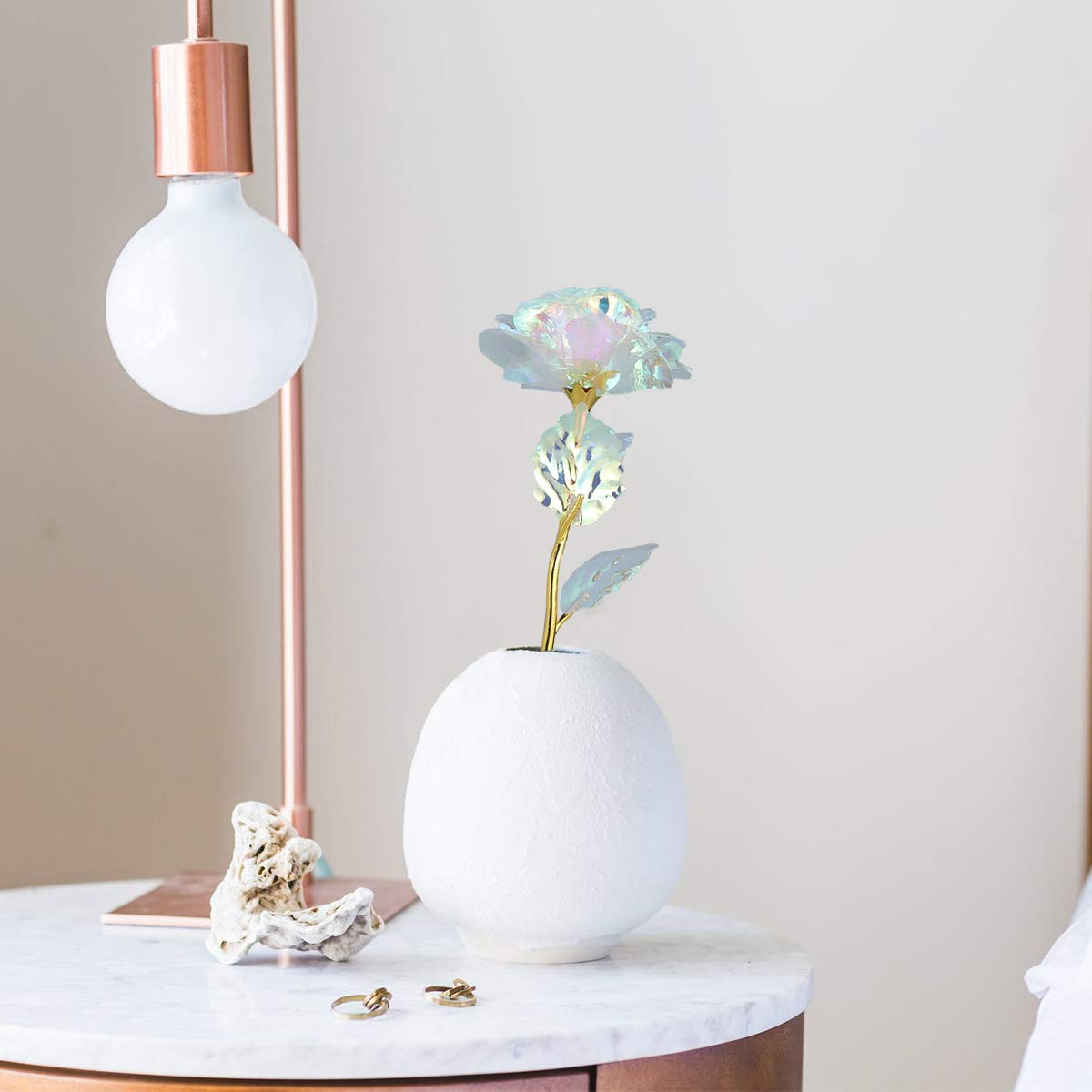 ACEVIVI Bunga Mawar Dekorasi Gold Foil Flower Galaxy Rose - AC0113