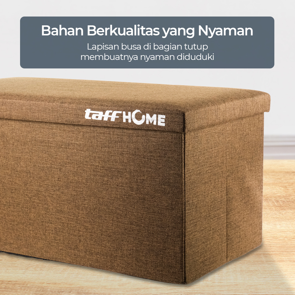 TaffHOME Sofa Kotak Penyimpanan Barang Foldable Storage Container - H031