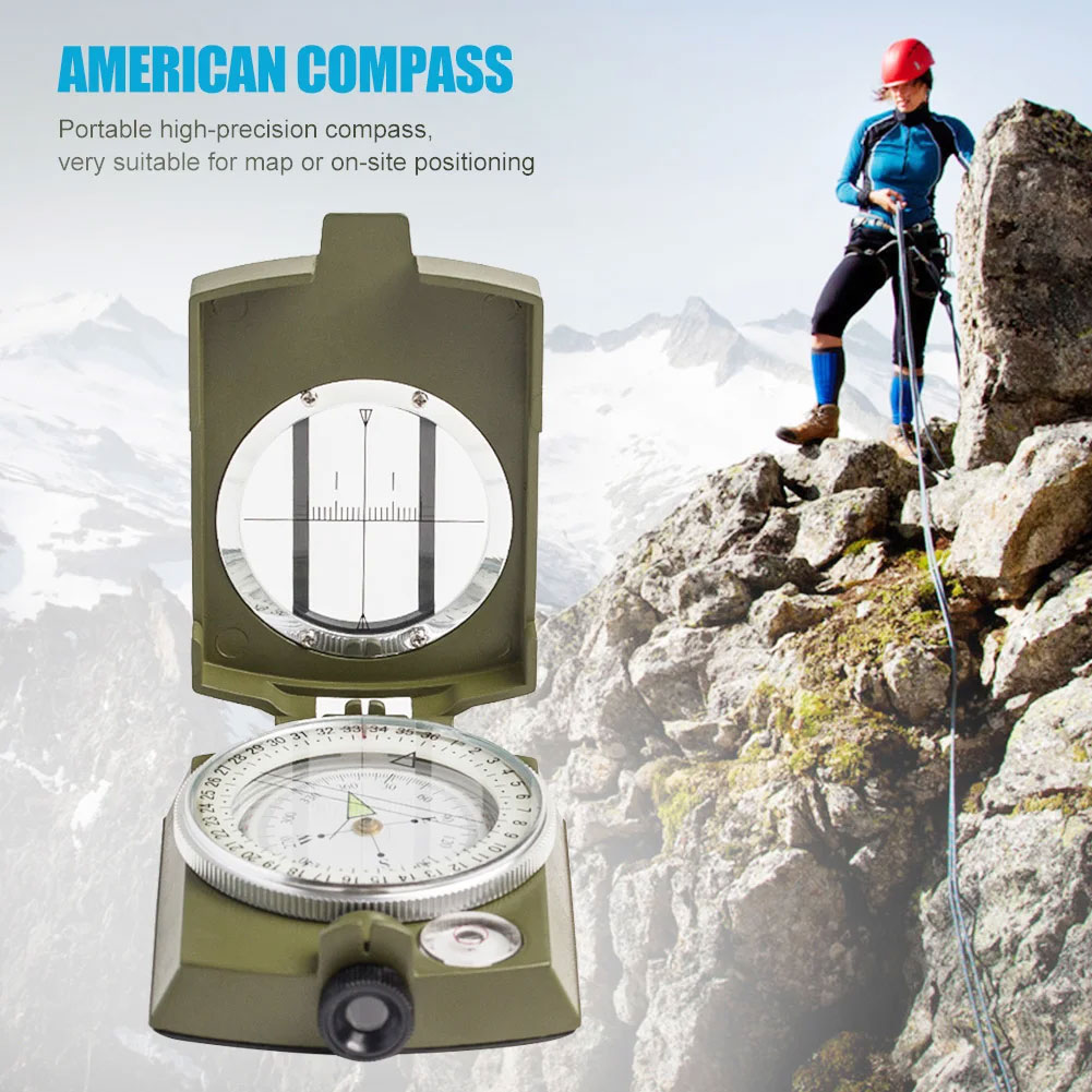 HIKE Kompas Militer Clinometer Camping Outdoor Tools - K4580
