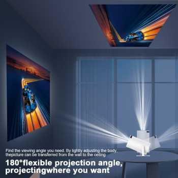 MAGCUBIC Proyektor Mini Portable Android 11 WiFi Bluetooth 200 ANSI - HY300