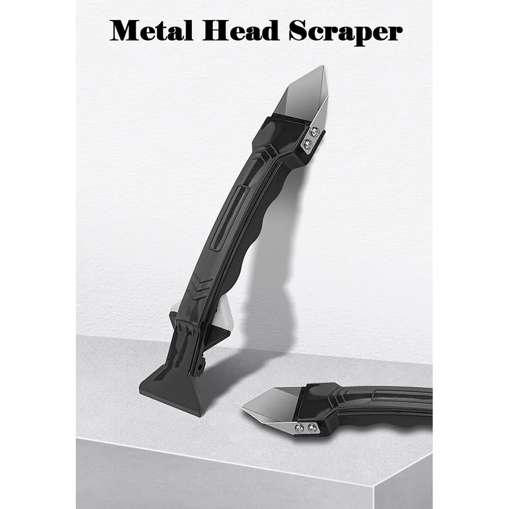 E-TOOLS Perapi Lem Silikon Sealant Spreader Spatula Scraper 5in1 - WL106