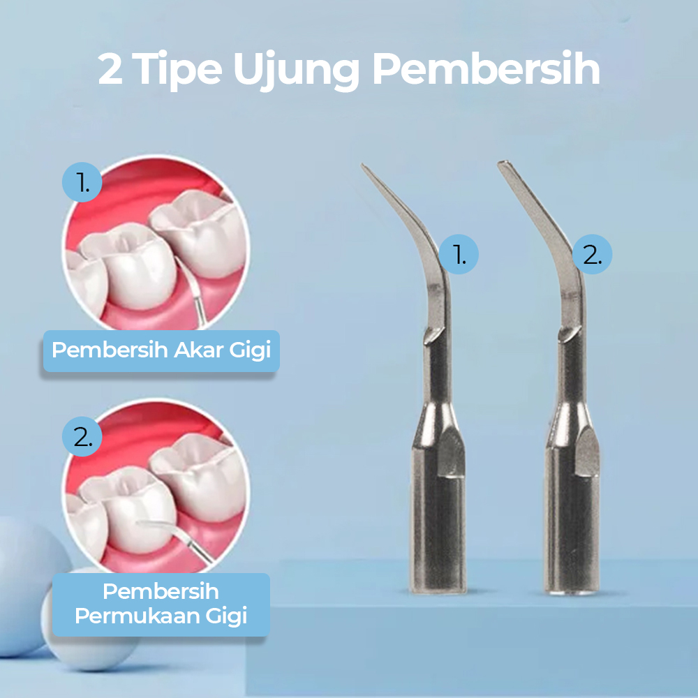 YUKU Pembersih Karang Plak Gigi Ultrasonic Dental Calculus Electric - GS5