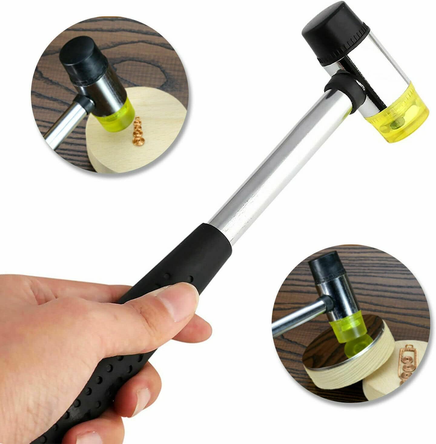 Taffware Palu Karet Mini Double Face Rubber Hammer Mallet - YA-30