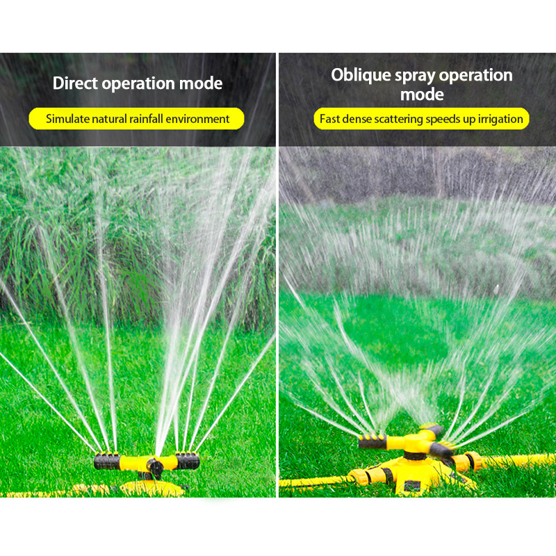 LIUYI Penyiram Tanaman Otomatis Putar 360 Derajat 3 Sprinkler Spray - LY-3