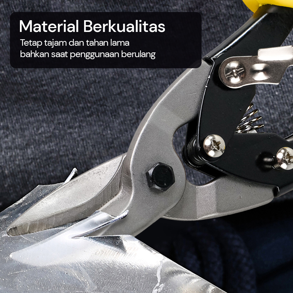 XIAYIN Gunting Besi Flat Baja Heavy Duty Iron Scissors 10 Inch - W239