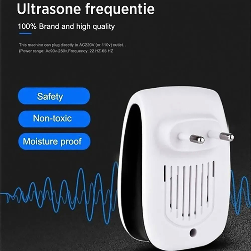 Alat Pengusir Nyamuk Elektronik Anti Mosquito Ultrasonic Pest Repeller - CHN-1