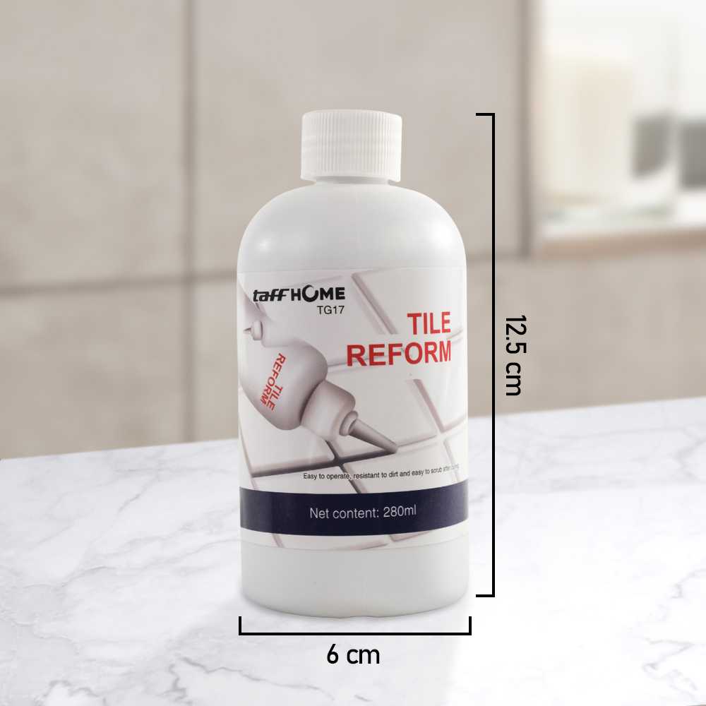 TaffHOME Lem Keramik Multifungsi Celah Ubin Tile Gap Sealant 280ml - TG17 - Gambar 5
