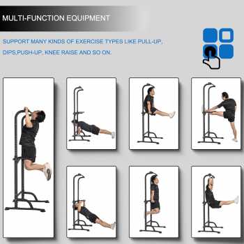 Jual TaffSPORT Alat Fitness Pull Up Power Rack Horizonal Bar