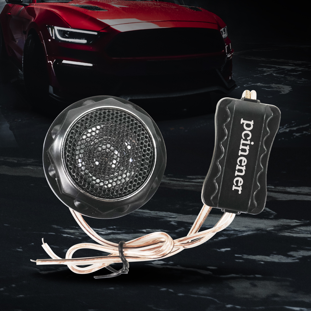 Pcinener Speaker Mini Dome Tweeter Loudspeaker Mobil HiFi 140W 2 PCS - TS-T280