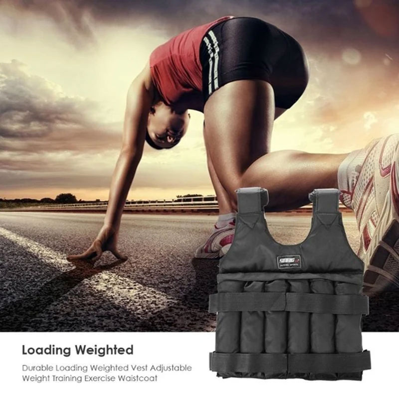 SUTENG Rompi Pemberat Latihan Lari Weighted Vest Beban 20kg - 907