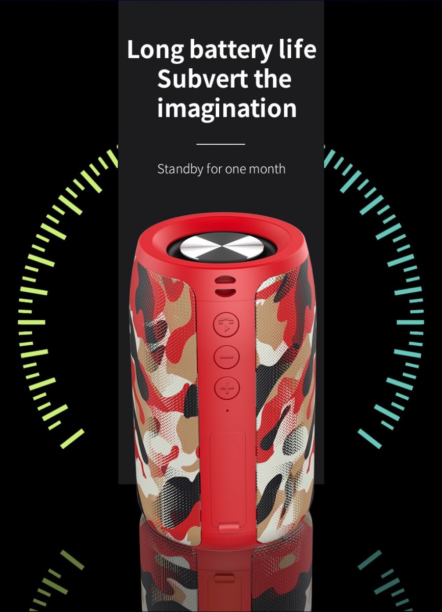 ZEALOT Speaker Portable Bluetooth 5.2 Wireless 3D Stereo Big Bass - S32