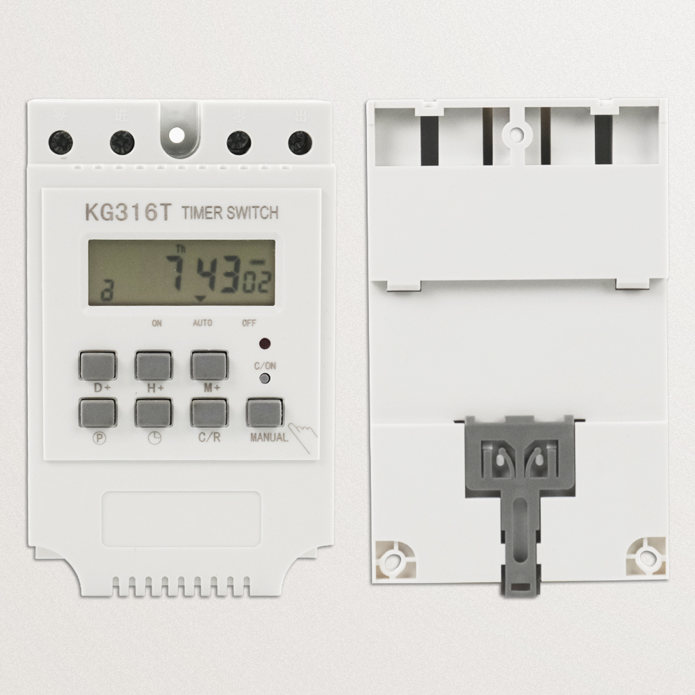 SINOTIMER Programmable Digital Timer Switch Relay 32 Program 220V - KG316T