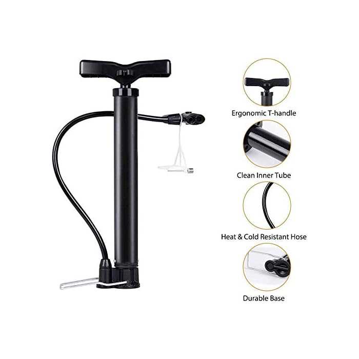 TaffSPORT Pompa Angin Ban Manual Multifunction Air Pump 120 PSI - PM12 - Gambar 5