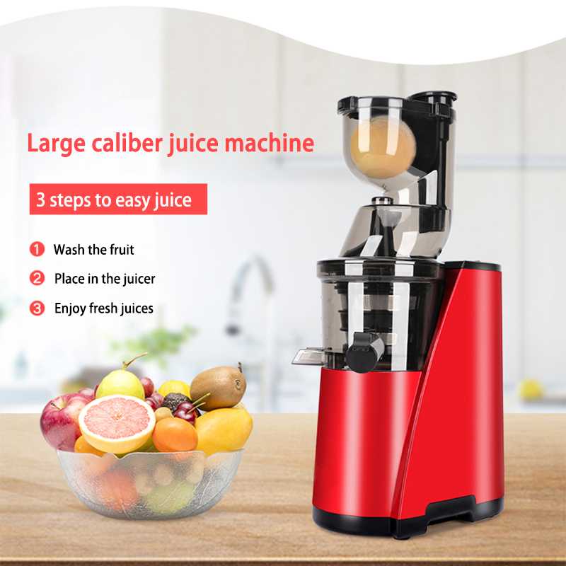Jual SHALOLY Slow Juicer Big Mouth Extractor Machine 43 RPM 250W