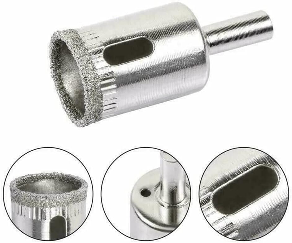 Taffware Mata Bor Diamond Coated Hole Saw Drill Bit 6mm-50mm 15 PCS - GJ0105