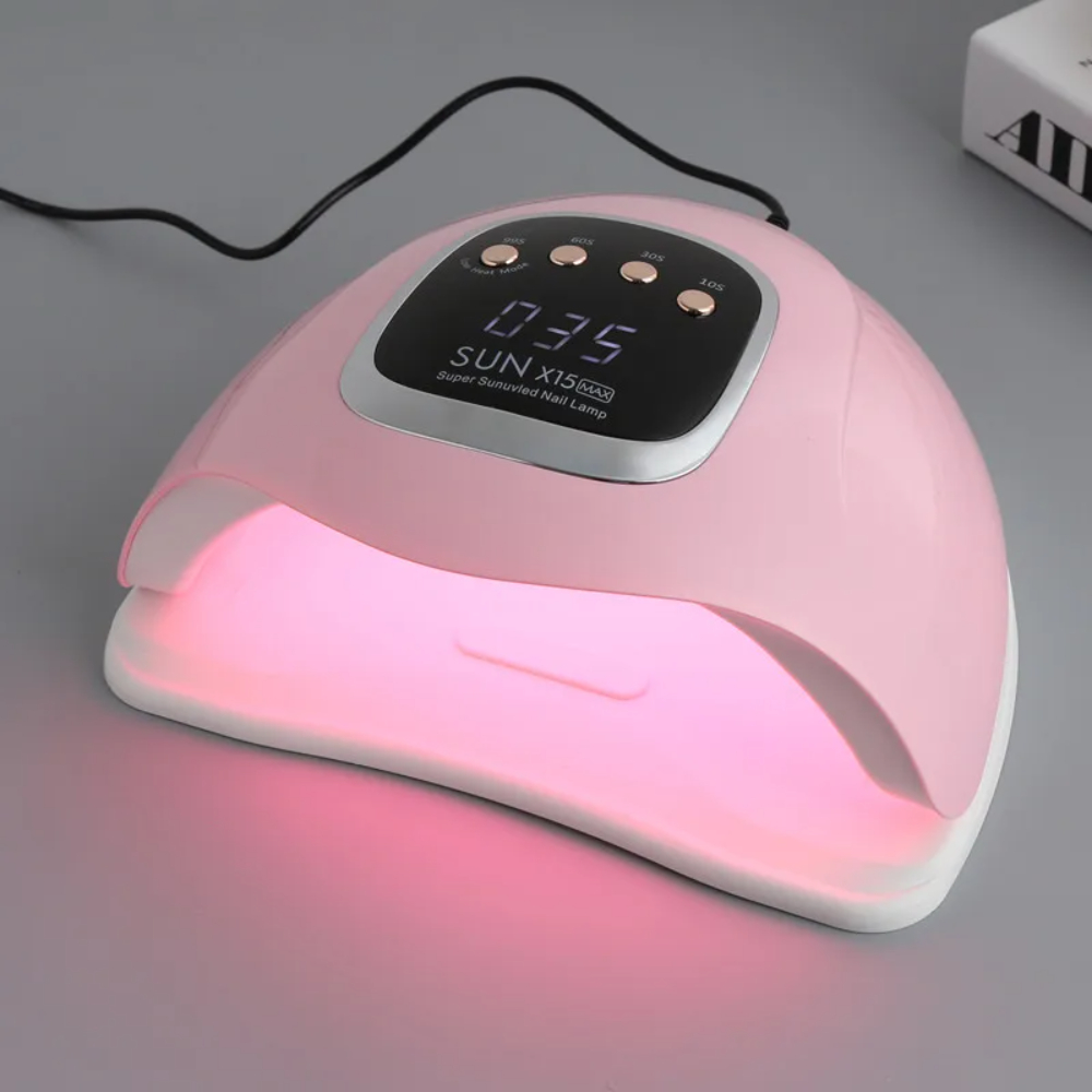 SUN Pengering Kutek UV Lamp Nail Dryer Sensor LCD Display - X15 Max