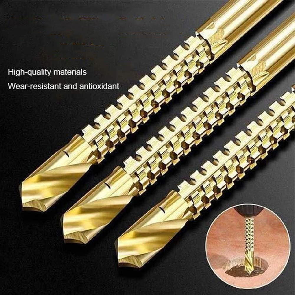 DEKO Mata Bor Power Drill Bits HSS Steel 3-8mm 6 PCS - DW1369
