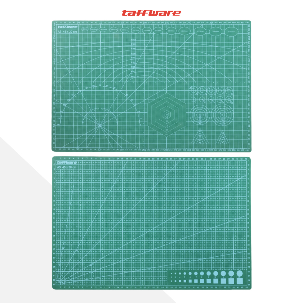 Taffware Alas Potong Work Cutting Mat Pad A3 45x30cm