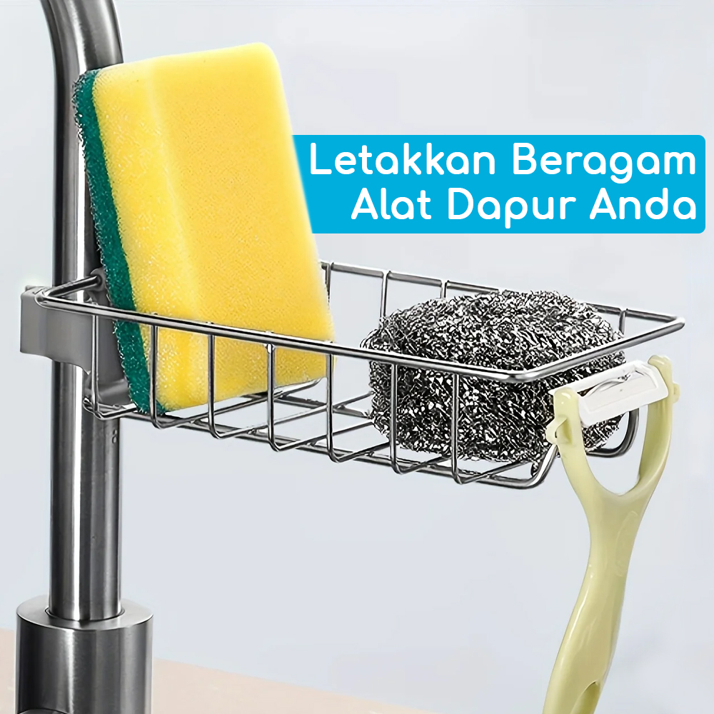 Stouge Rak Gantungan Keran Air Wastafel Dapur Organizer - PXM19