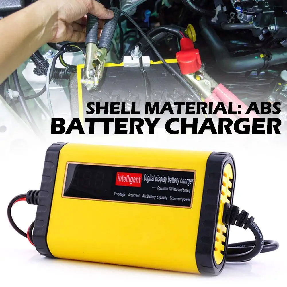 OTOHEROES Charger Aki Mobil Motor Intelligent Battery Charger 13.8V 2A - C1202-6
