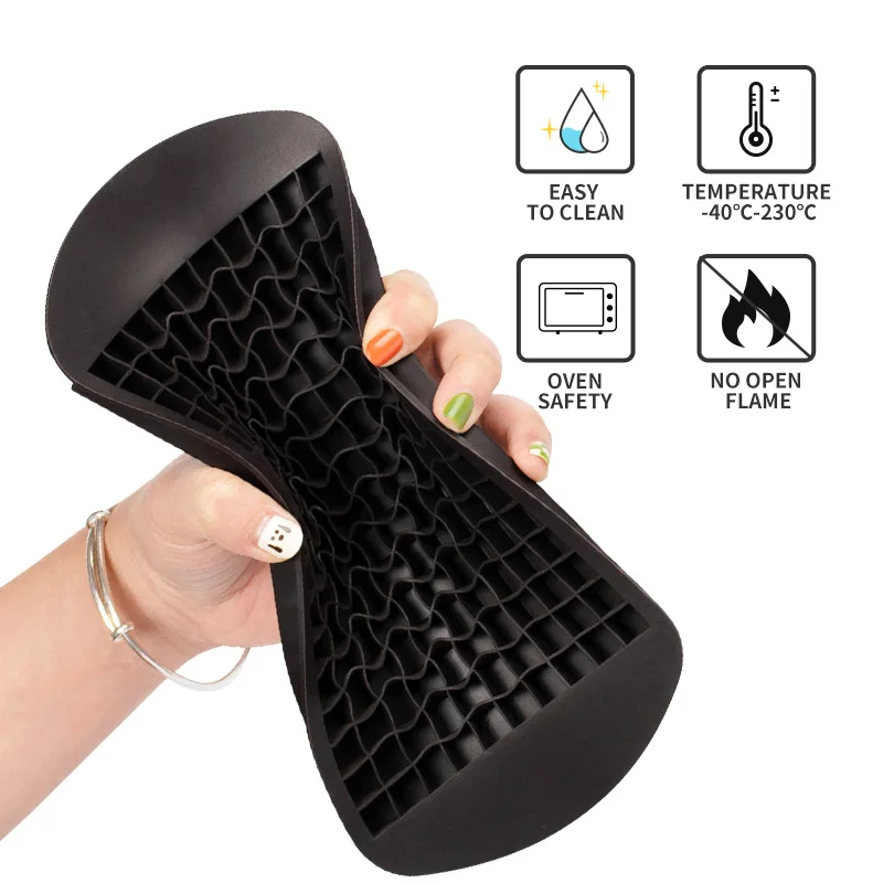 SSGP Cetakan Es Batu Silikon Kotak 160 Grid Ice Cube Tray - DY0973