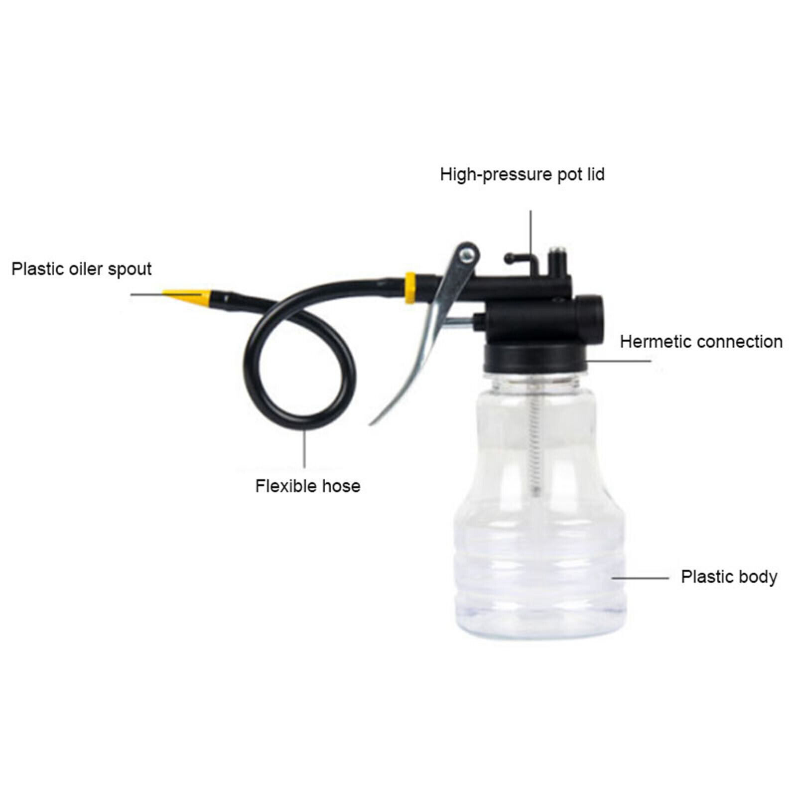 OTOHEROES Botol Minyak Pelumas Semprotan Oil Grease Gun Long Nozzle - Q001