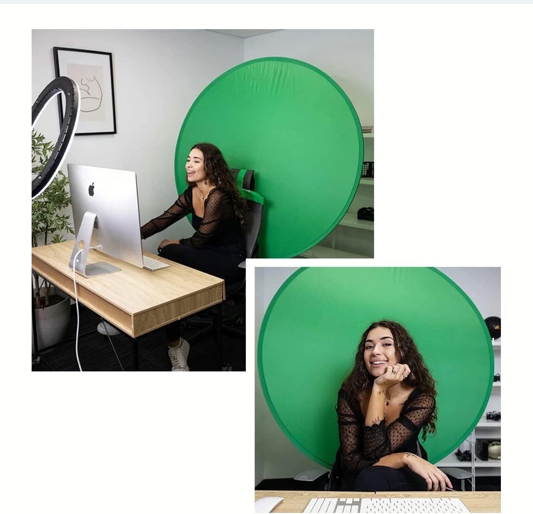 TaffSTUDIO Backdrop Background Green Screen Kursi Gaming - G1