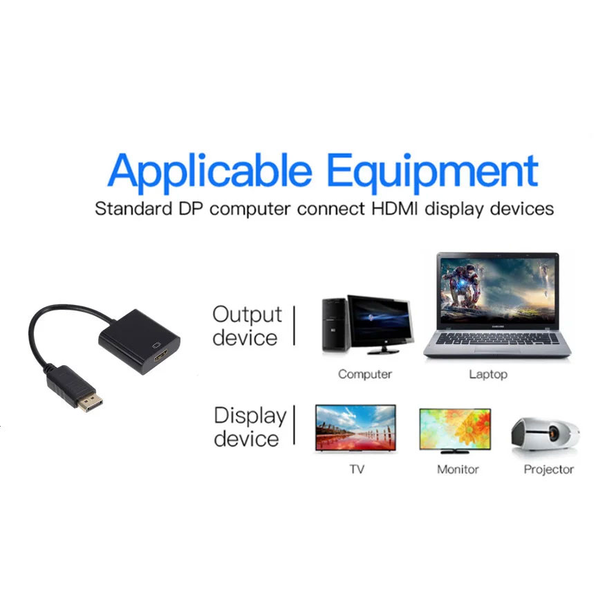 FSU Adapter Converter Display Port to HDMI 4K 60Hz - 8046