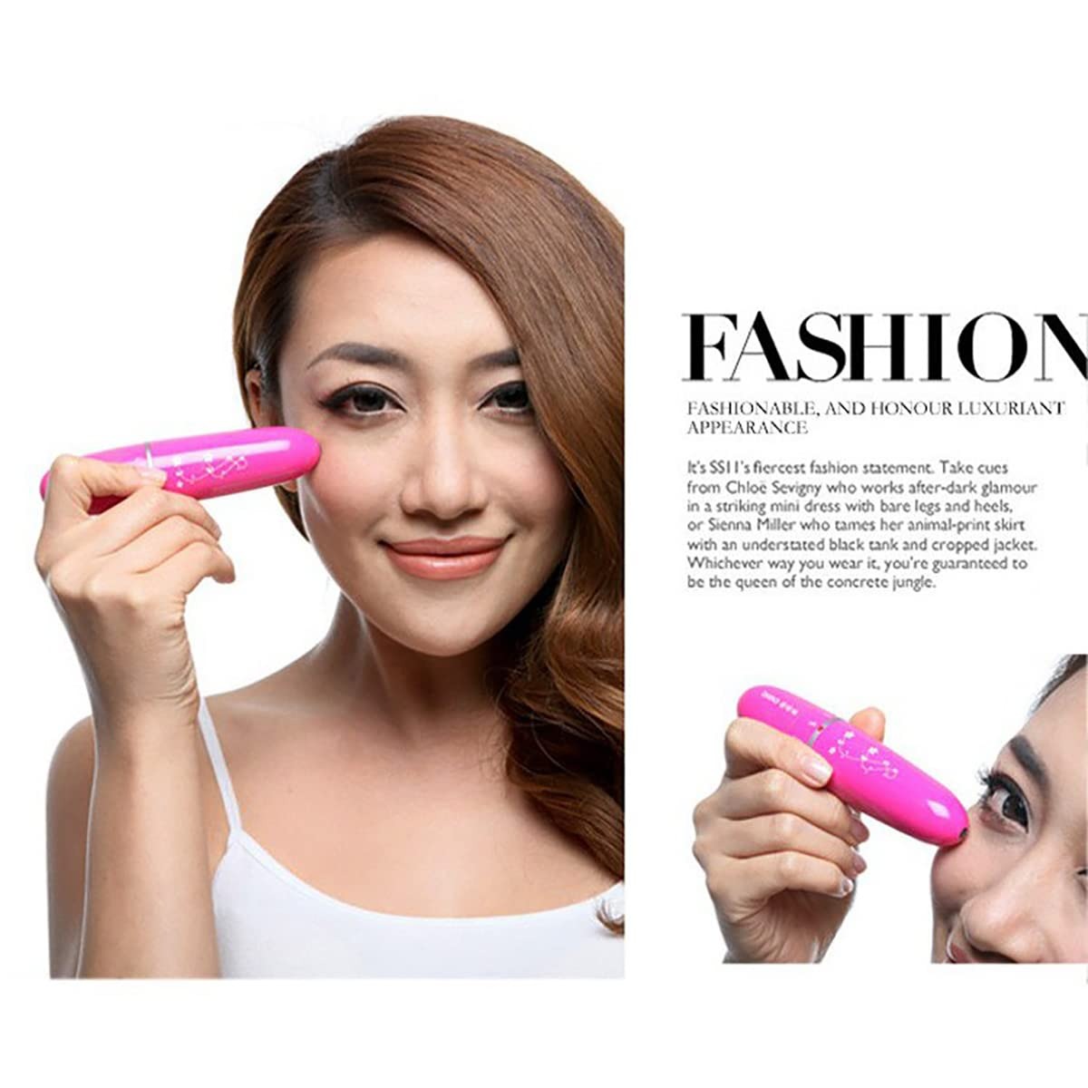 Biutte.co Pena Pijat Mata Face Lift and Eye Mini Massage Pen 0.5W - Mini 208