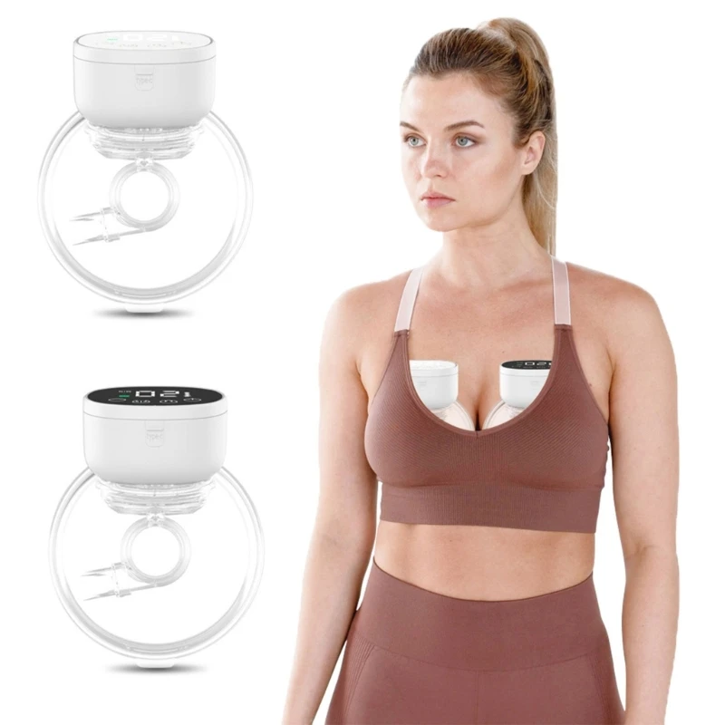 MOMEN Pompa ASI Elektrik Otomatis Wireless Breast Milk Pump 180ml - MY-376