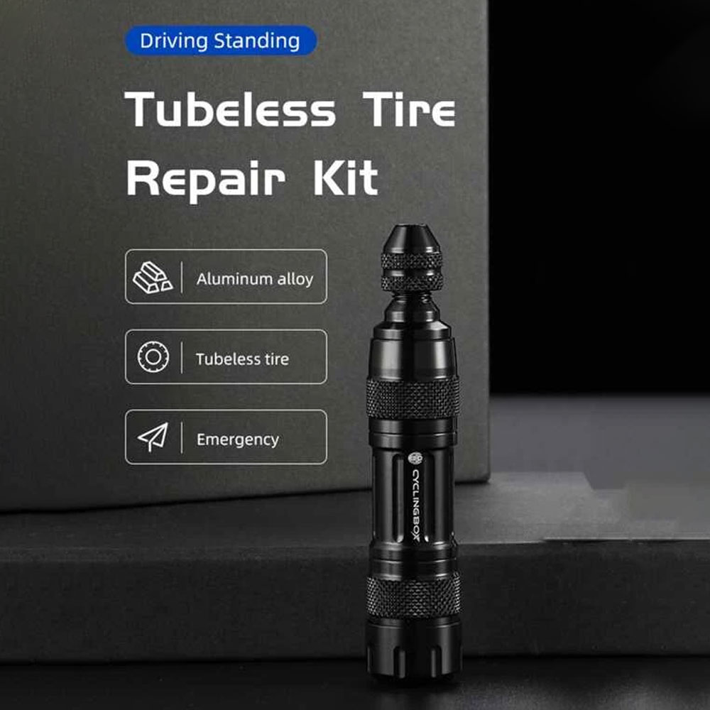 CYCLINGBOX Alat Tambal Ban Tubeless Sepeda Tire Repair Tool 4in1 - CB9901