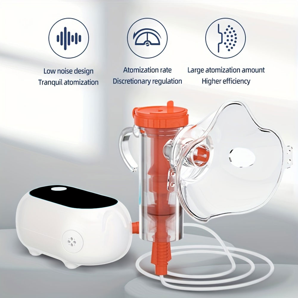 TaffOmicron Alat Terapi Pernapasan Medical Compressor Nebulizer USB - SZ5